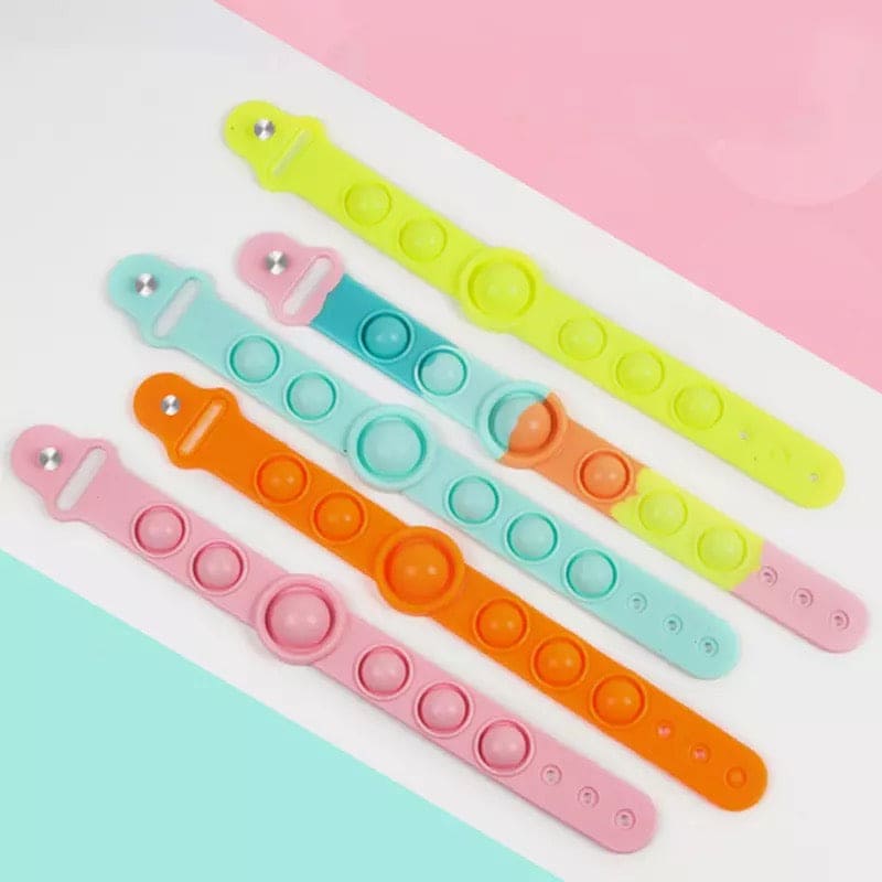 Push Pops Bubble Bracelet, Silicone Simple Dimple Toy Jewellery, Anti Stress Pop Up Wrist Band, Silicone Antistatic Bracelet Wristband Toys for Kids, Push Poke Bubble Anti stress Push Pops Bubble Bracelet, Silicone Simple Dimple Toy Jewellery, Anti Stress Pop Up Wrist Band, Silicone Antistatic Bracelet Wristband Toys for Kids, Push Poke Bubble Anti stress